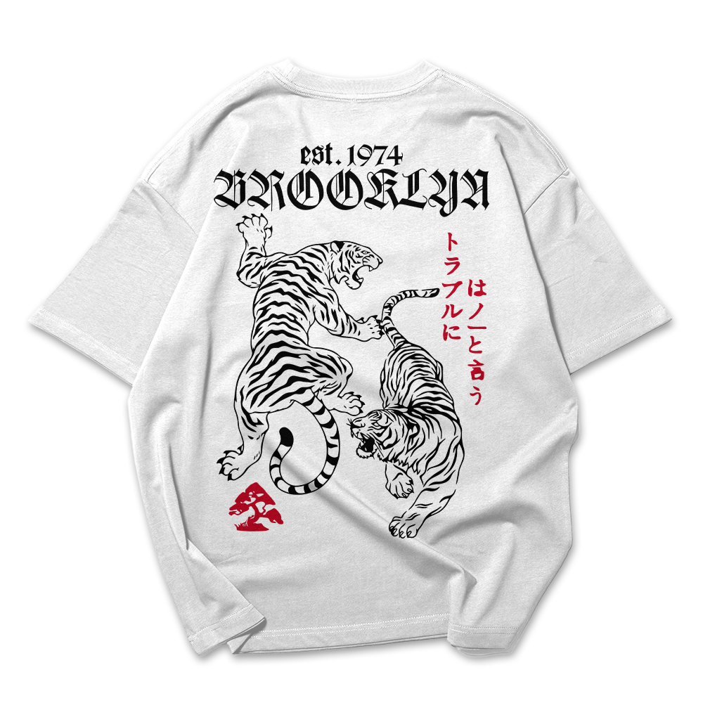 Camiseta Oversized Tigre