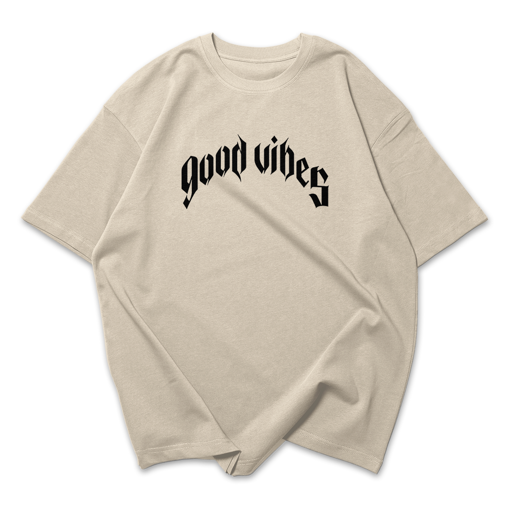 Camiseta Oversized Unissex Good Vibes