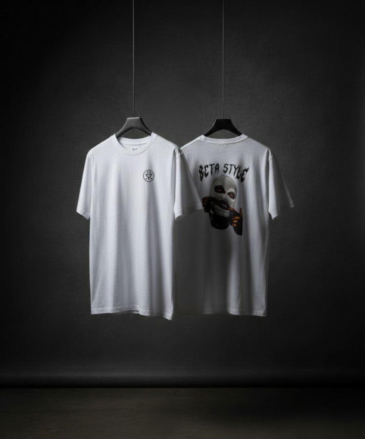 Camiseta Oversized Streetwear Beta Style Gangster Golden Teeths
