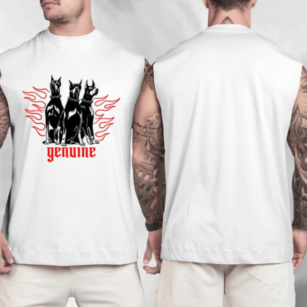 Regata Oversized Genuine Three Dogs Unissex BetaStyle