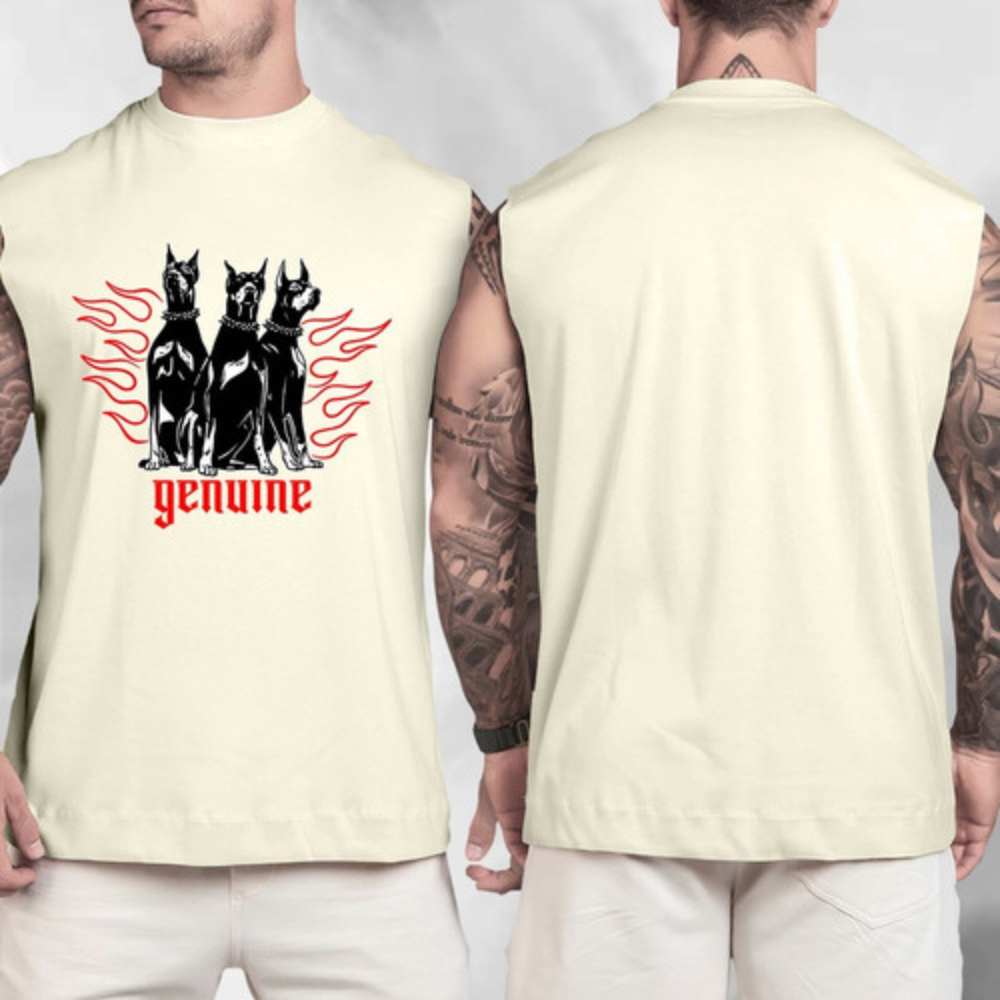 Regata Oversized Genuine Three Dogs Unissex BetaStyle