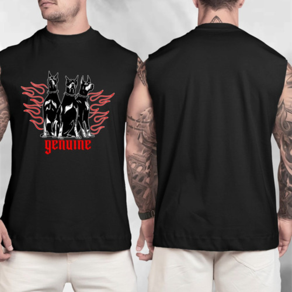 Regata Oversized Genuine Three Dogs Unissex BetaStyle