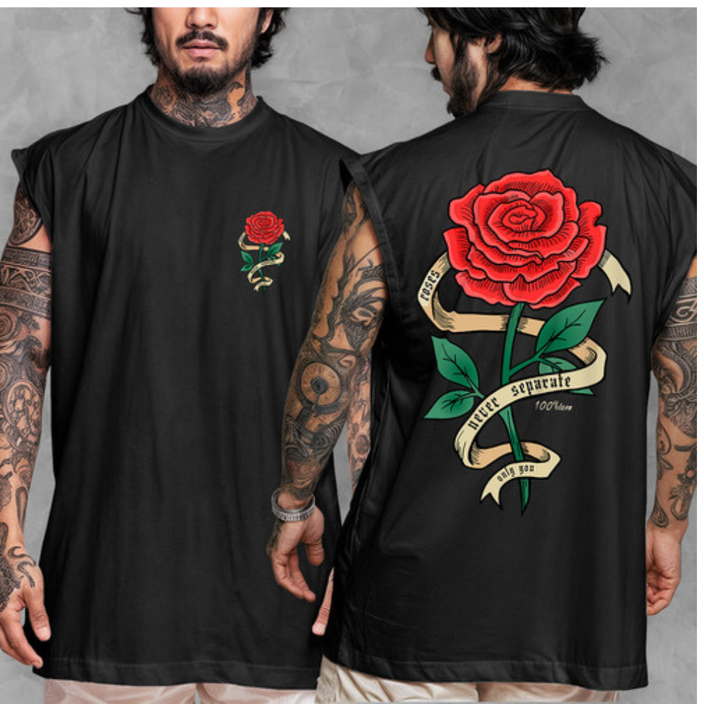 Regata Oversized Roses Only Unissex BetaStyle