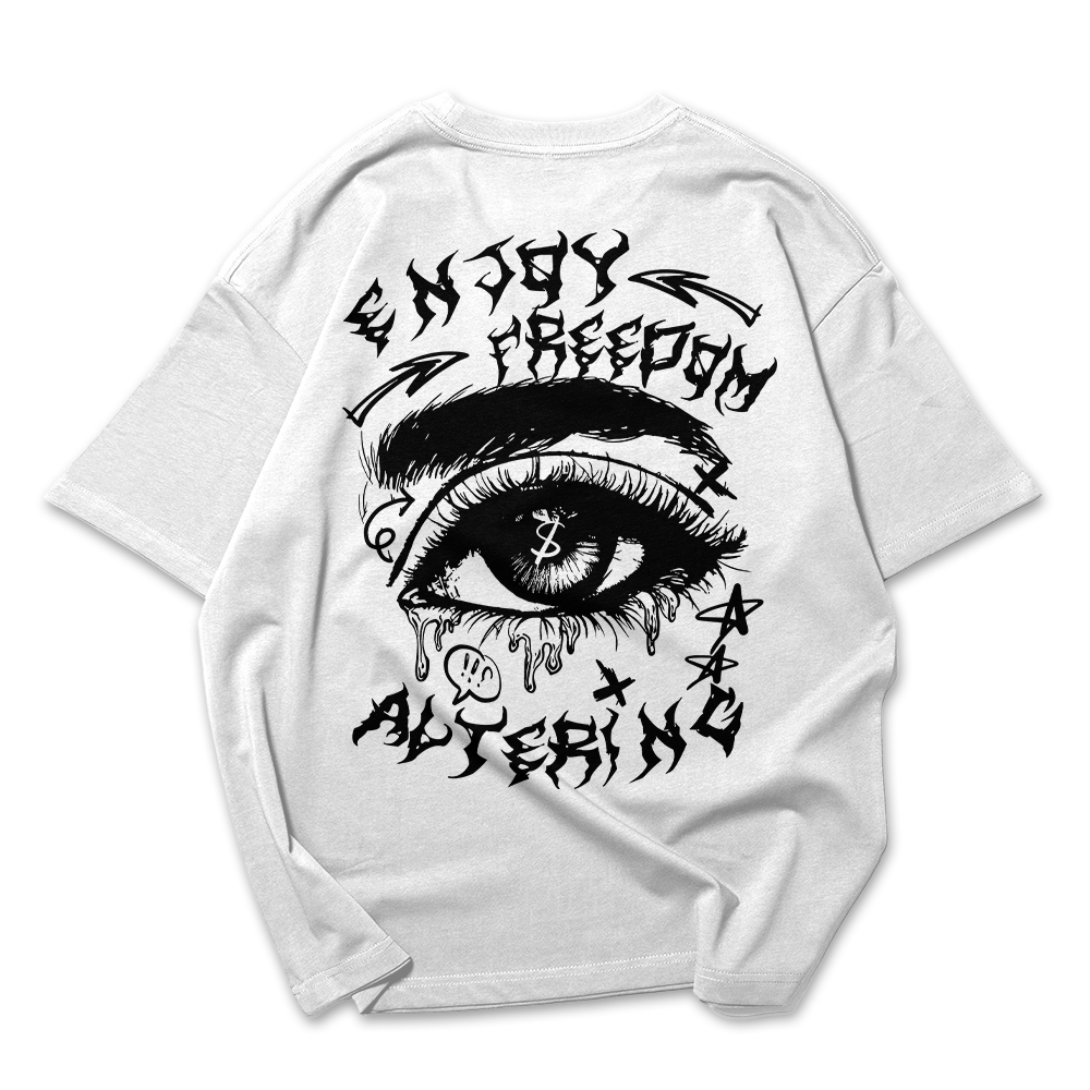 Camiseta Oversized Feminina Enjoy Freedom