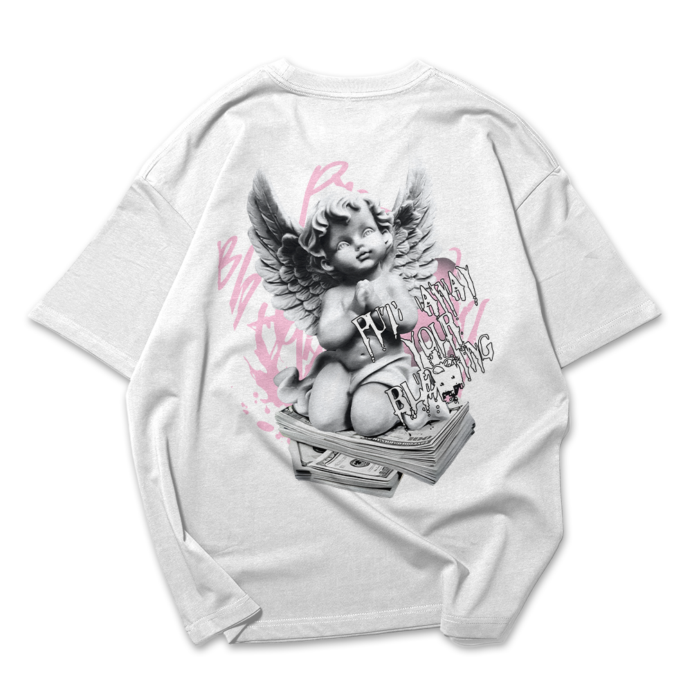 Camiseta Oversized Feminina Put Away Your Blessing