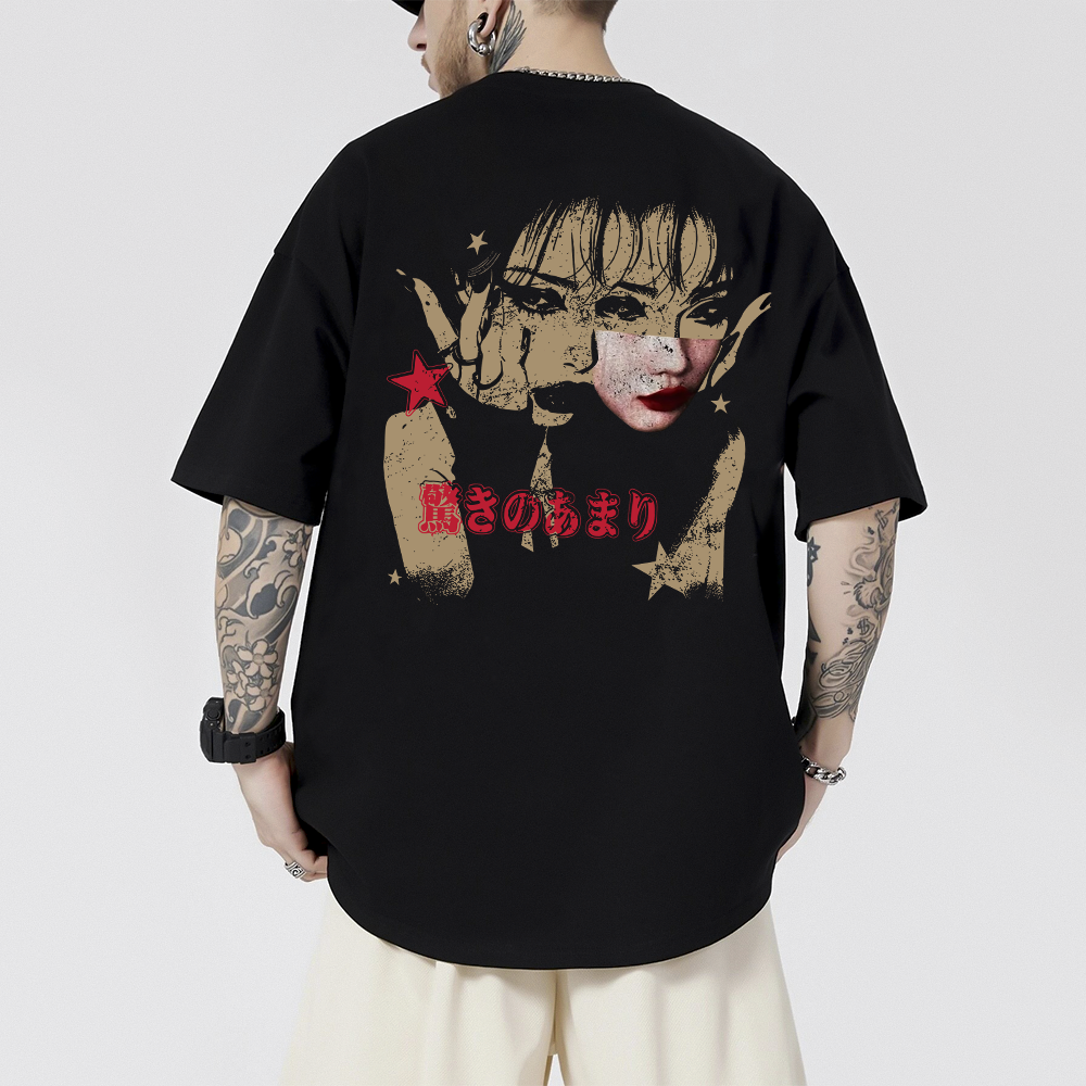Camiseta Oversized unissex So Surprised