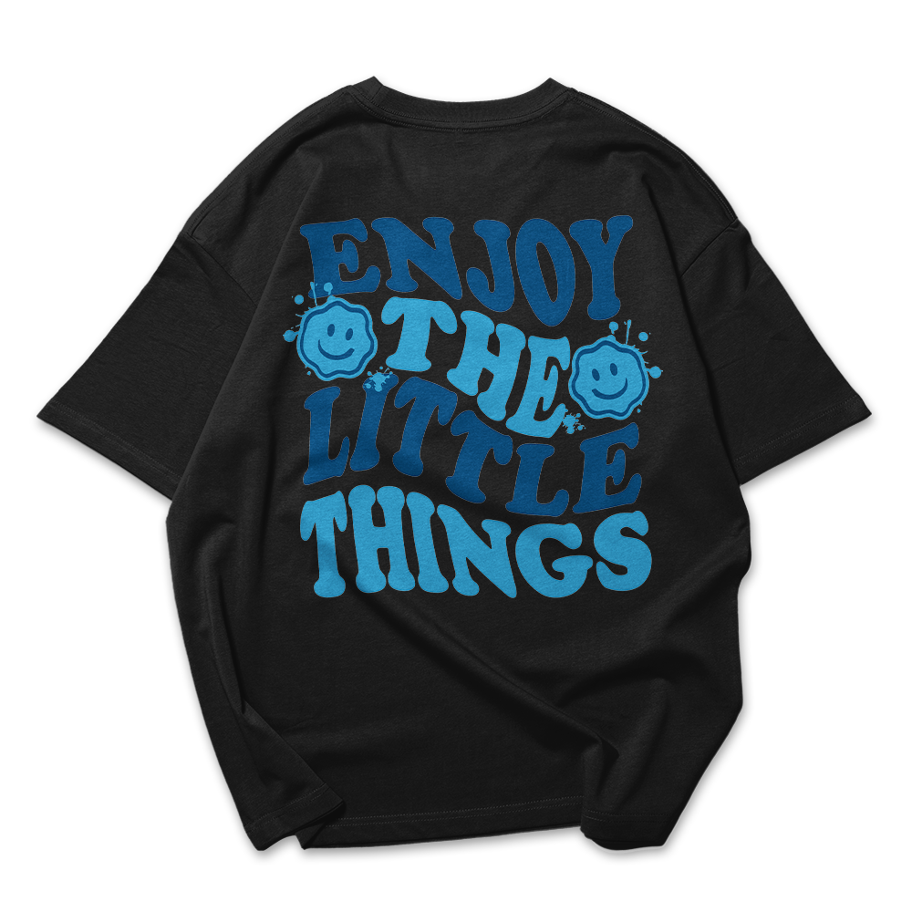 Camiseta Oversized Unissex Enjoy The Little Things