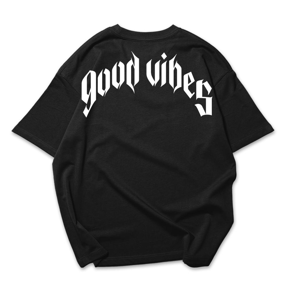 Camiseta Oversized Unissex Good Vibes