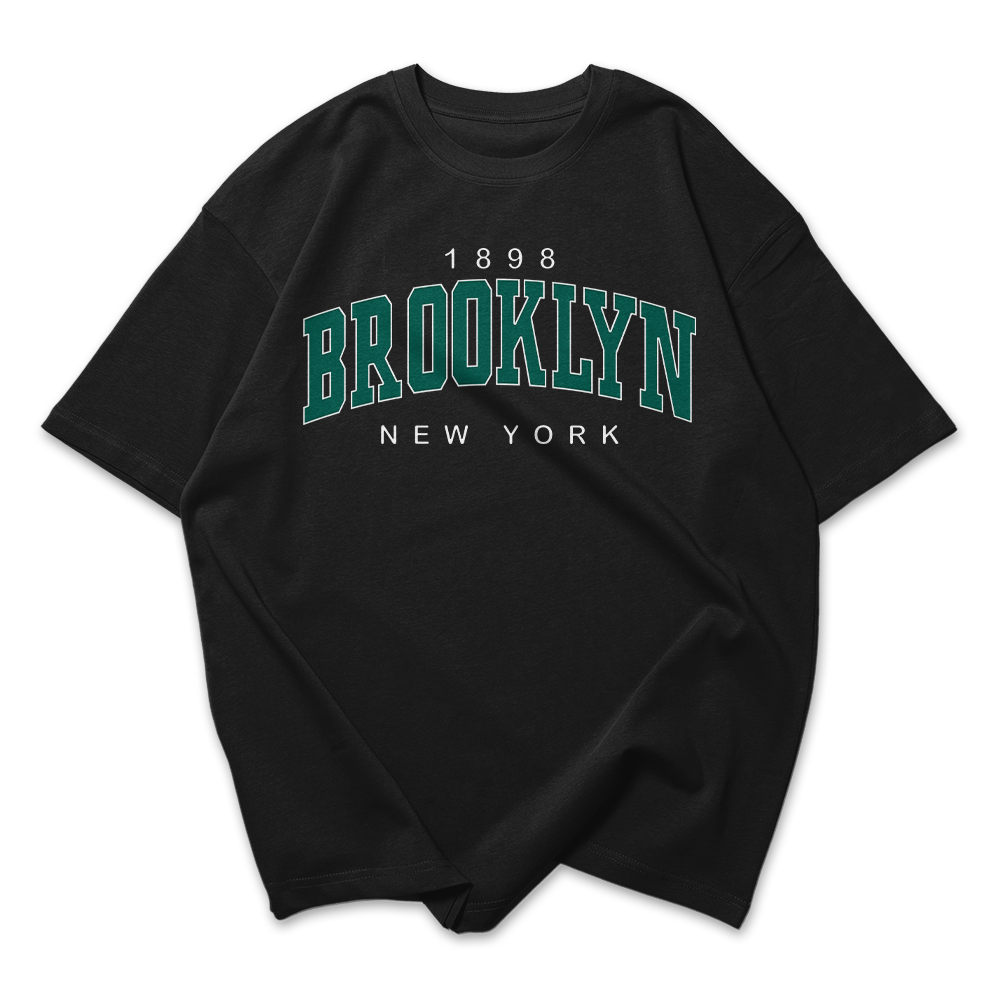 Camiseta Oversized Unissex brooklyn new york 1902