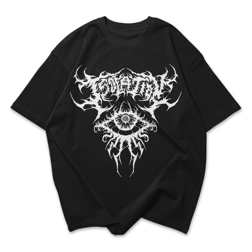 Camiseta Oversized Unissex Gothic eye Aesthetic