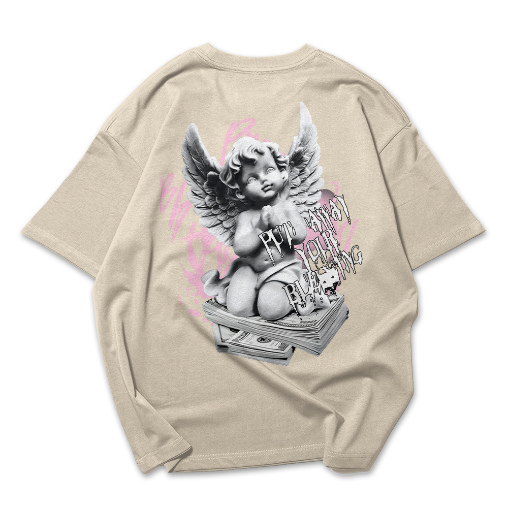 Camiseta Oversized Feminina Put Away Your Blessing