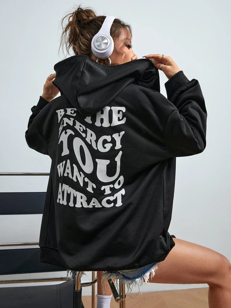 Blusa Moletom Canguru Unissex Energy Attract