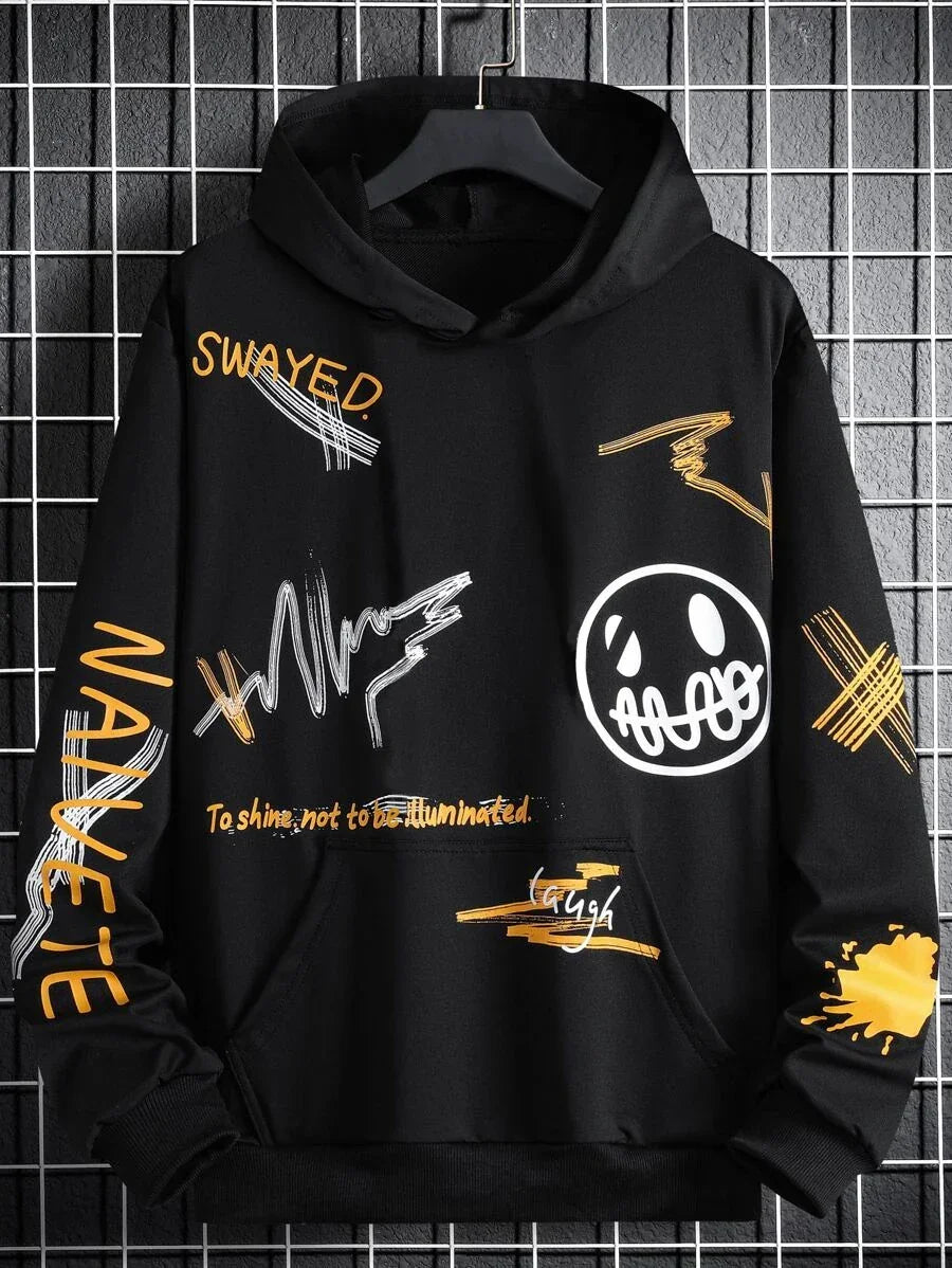 Blusa Moletom Canguru Masculino Swayed Smile Naivet