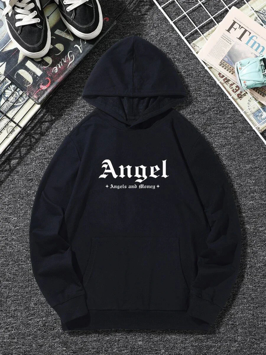 Blusa Moletom Masculino Angel Dólar Street Anjo Cupido