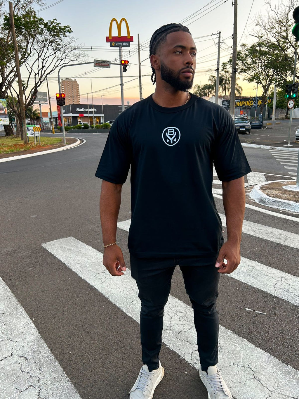 Camiseta Oversized Streetwear Beta Style Gangster Golden Teeths