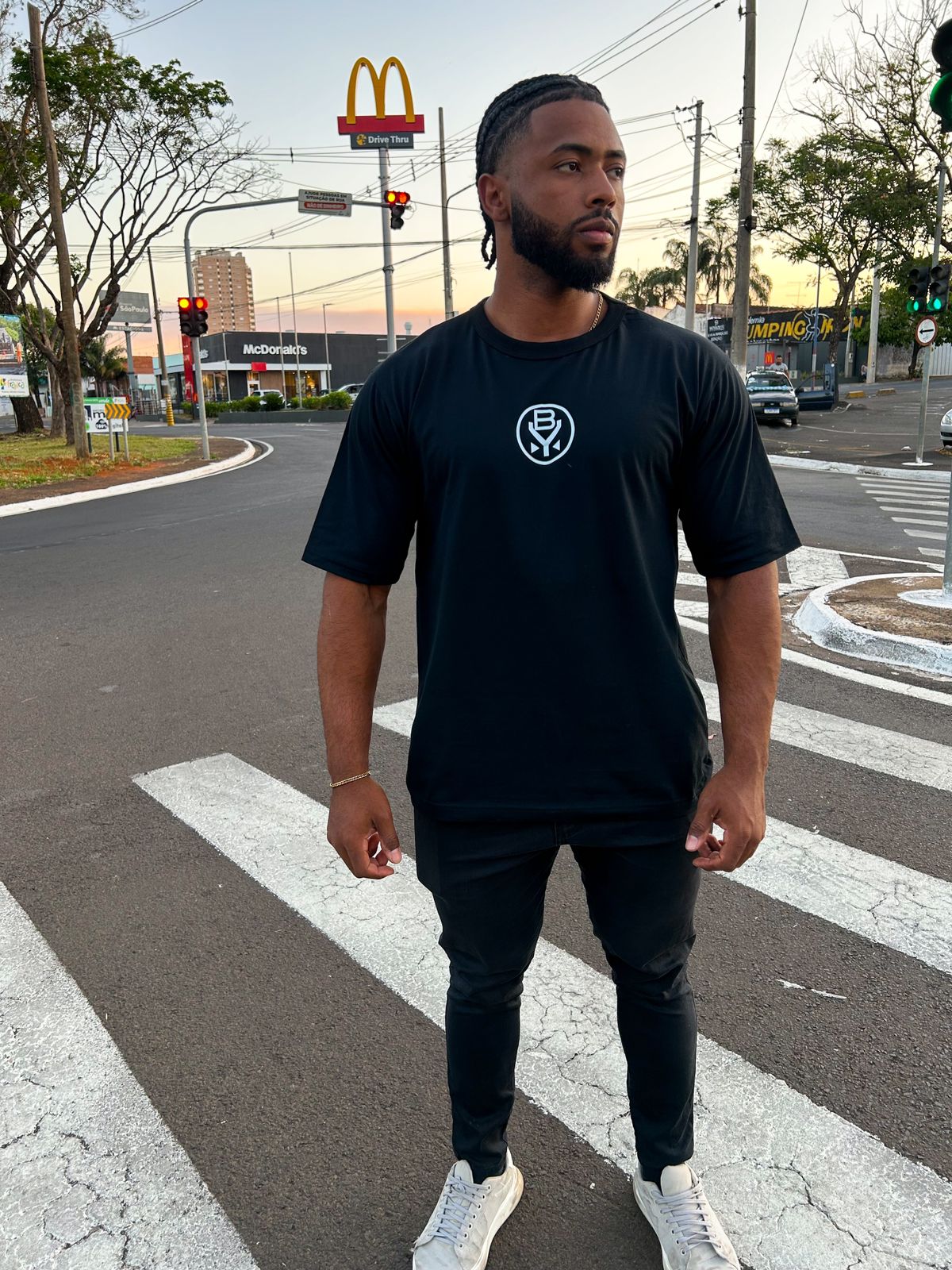 Camiseta Oversized Streetwear Beta Style Gangster Golden Teeths