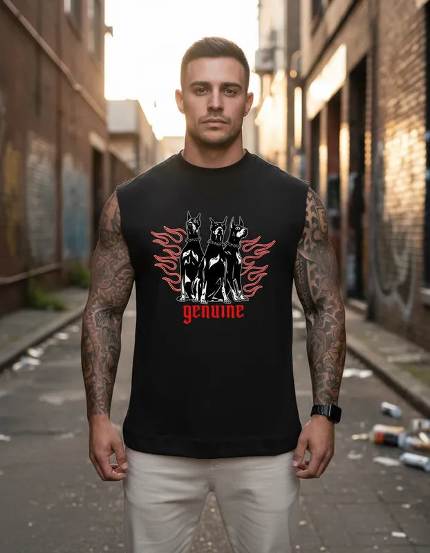 Regata Oversized Genuine Three Dogs Unissex BetaStyle